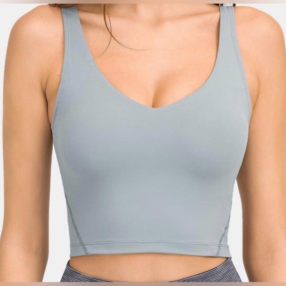 Musesonly - Bubble High Impact Sports Bra - NWOT - Discontinued ICE GRAY - Picture 9 of 9